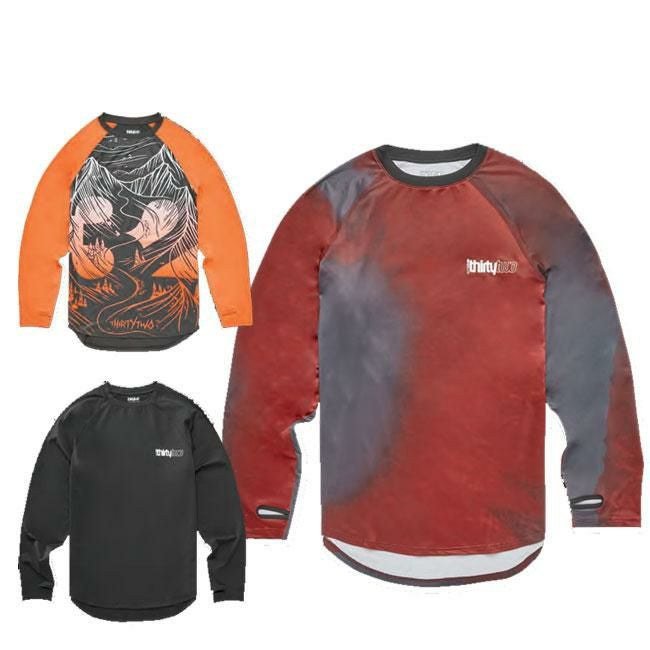 サーティーツー ファーストレイヤー THIRTYTWO RIDELITE L/S SHIRT