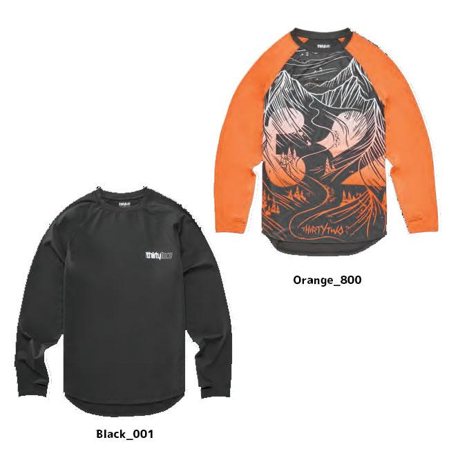 サーティーツー ファーストレイヤー THIRTYTWO RIDELITE L/S SHIRT