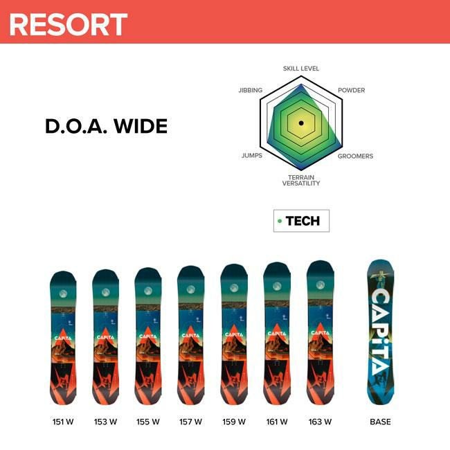 予約 キャピタ CAPITA ディーオーエー ワイド D.O.A. WIDE メンズ 26