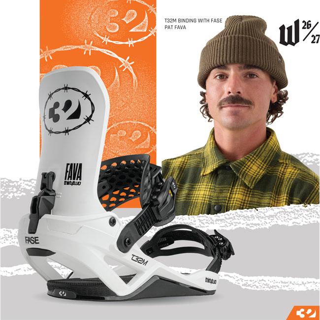 25-26 サーティーツー フェイズ ビンディング THIRTYTWO T32M FASE