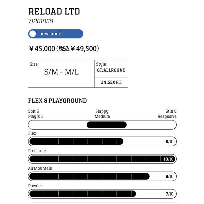 予約 ドレイク DRAKE リロード LTD RELOAD LTD 26-27 メンズ