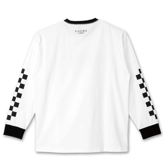 ドライロングスリーブTシャツ ELECTRIC エレクトリック CHECKER DRY L