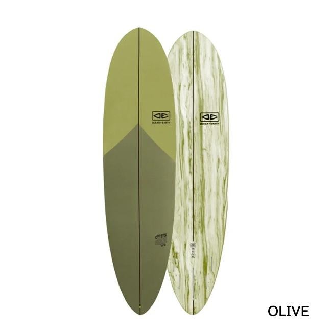 エポキシ ソフトボード OCEAN&EARTH HAPPY HOUR EPOXY-SOFT OLIVE 7'6