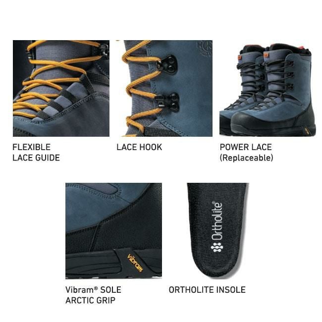 フラックス ブーツ FLUX BOOTS HF-LACE 25-26 メンズ レディース