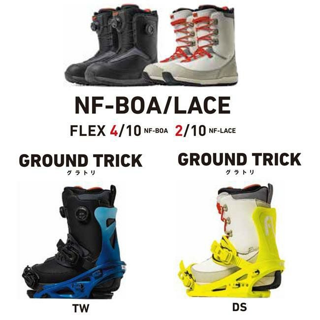 予約 フラックス ブーツ FLUX BOOTS NF-LACE 25-26 レース ひも メンズ
