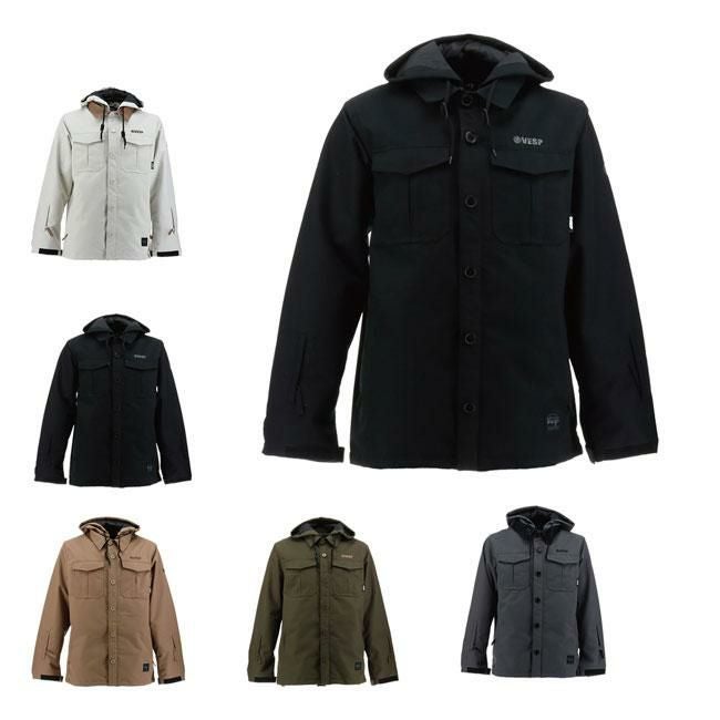 べスプ ジャケット VESP Twoway Militaly Shirts Jacket VPMJ1064 25