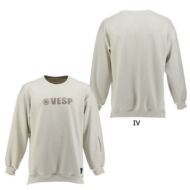 べスプ パーカー VESP Logo Stretch Knit Crew VPMS1039 25-26