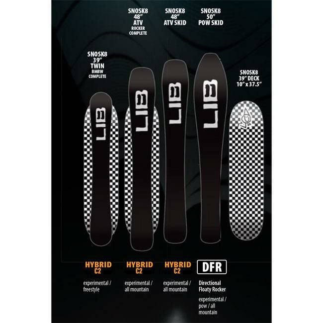 リブテック スノースケート LIBTECH SNOWSKATE 48