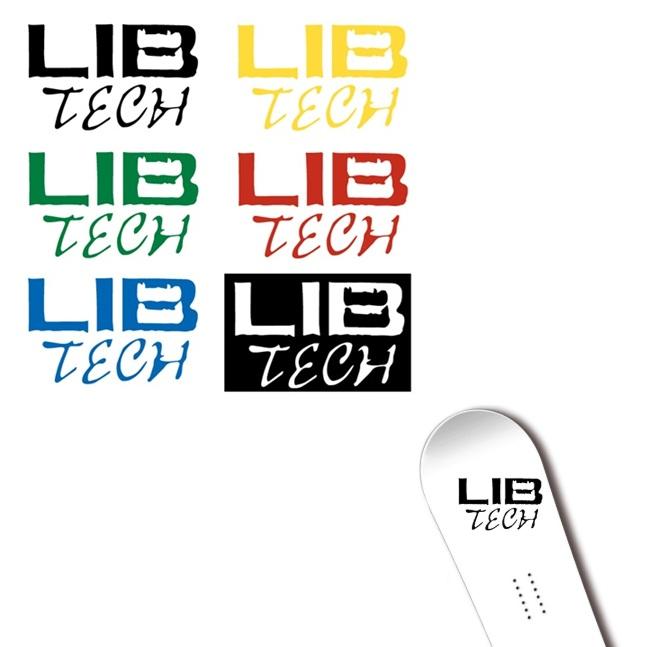LIB TECH　リブテック　ステッカー ステッカー LIBTECH / DIE CUT STICKER (19.5x12cm) リブテック