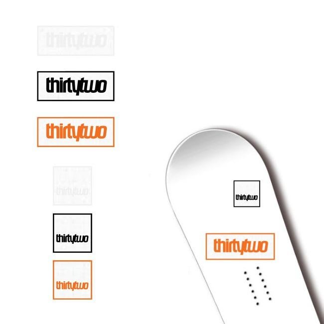 thirtytwo　サーティーツー　ステッカー サーティーツー ステッカー THIRTYTWO Vinyl Sticker 32 シール