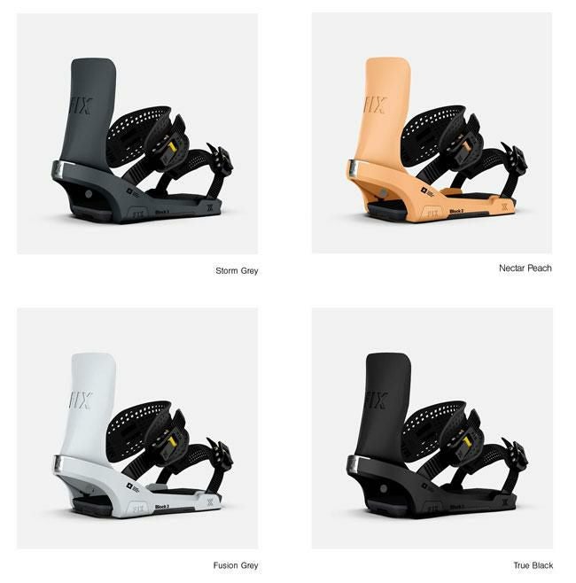 FIX ビンディング BINDING BLOCK3 25-26 バインディング スノーボード