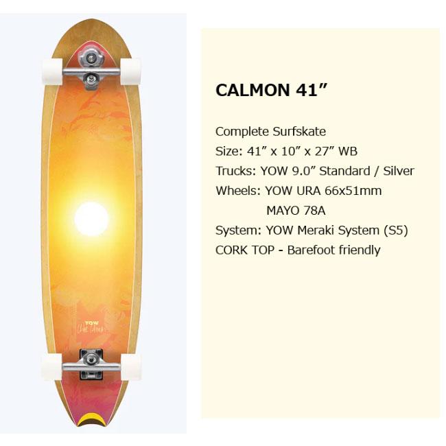 YOW ヤウ サーフスケート Calmon 41 カルモン Signature Series 2026