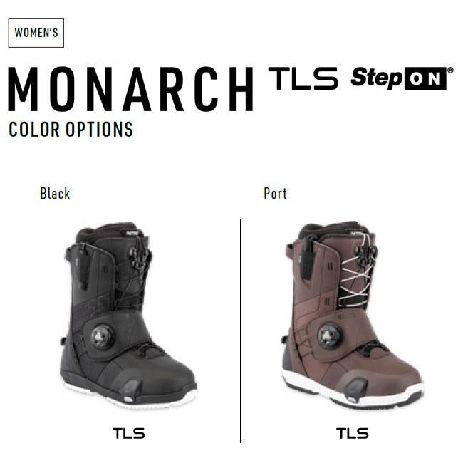 ナイトロ ブーツ NITRO MONARCH STEP ON BOOTS 25-26 レディース
