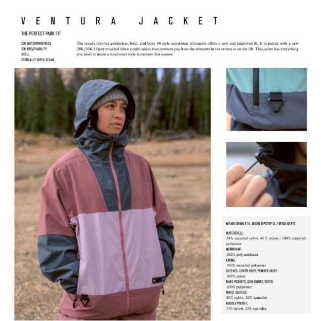 エルワン ジャケット L1 VENTURA Jacket 25-26 ベンチュラ ジャケット