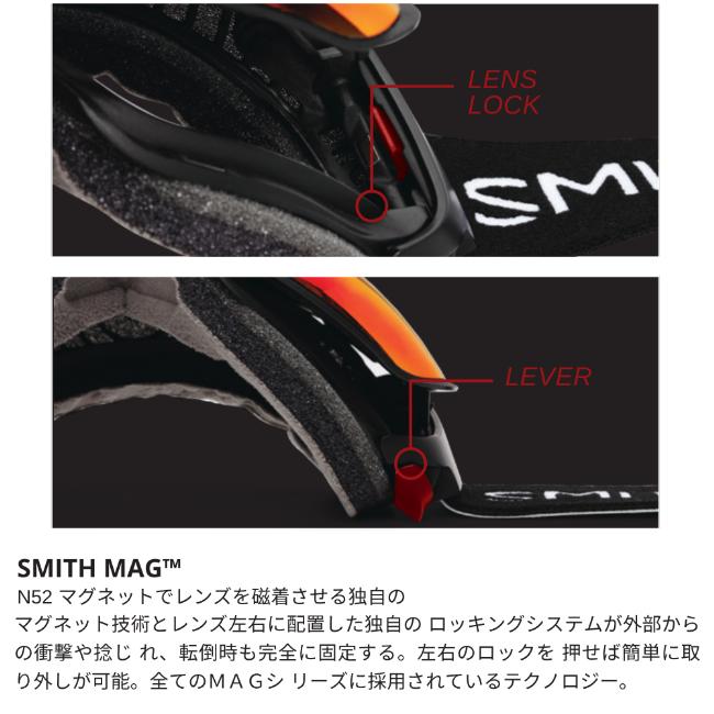 SMITH ゴーグル 4D MAG XL Blackout 26-27 アーリー限定 OTG スミス