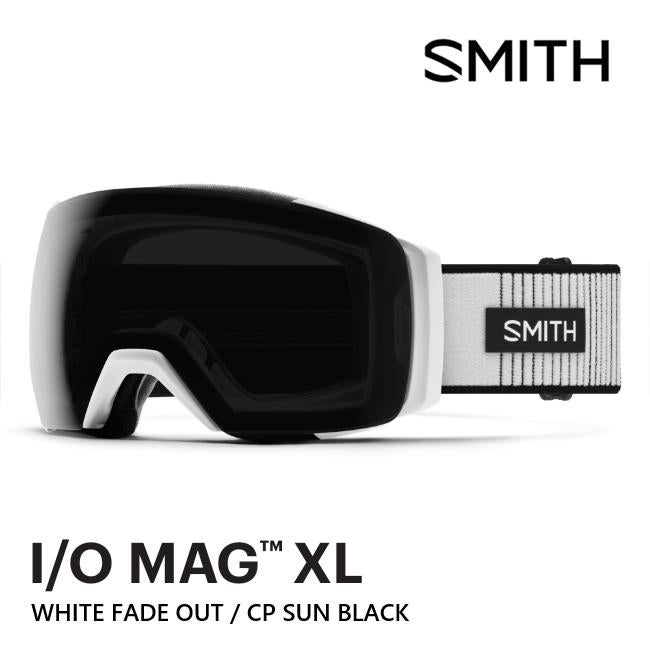 SMITH ゴーグル I/O MAG XL WHITE FADE OUT CP SUN BLACK 26-27