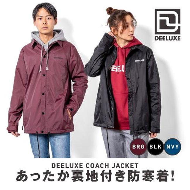 DEELUXE ディーラックス メンズ フーディー コーチジャケット DEELUXE ディーラックス コーチジャケット COACH JACKET 撥水 スノー