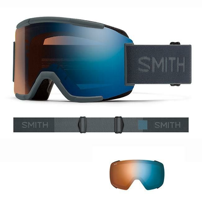 SMITH スミス ゴーグル SQUAD SLATE 25-26 調光レンズ JAPAN FIT 正規