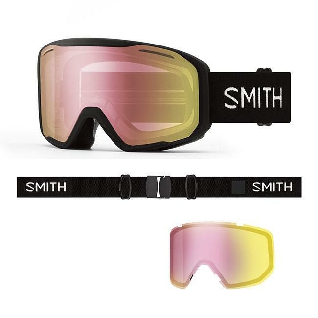 SMITH スミス ゴーグル BLAZER BLACK 調光レンズ 25-26 ミディアム