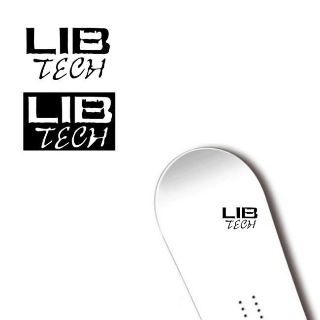 ステッカー LIBTECH / DIE CUT STICKER (12.5x7.5cm) リブテック