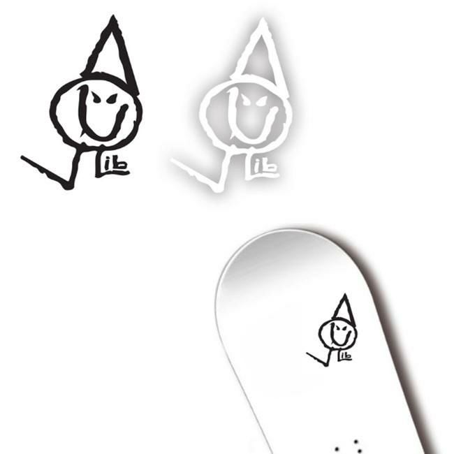 ステッカー LIBTECH / POLY DIE CUT STICKER (9x15cm) リブテック