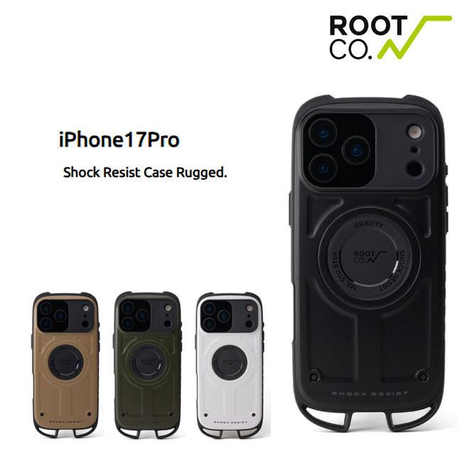 ROOT CO. ルートコー iPhone17Pro 専用 GRAVITY Shock Resist Case
