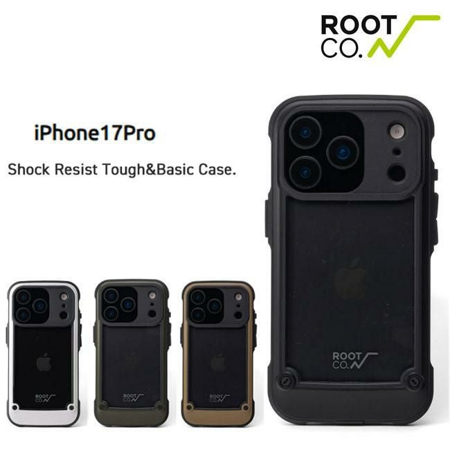 ROOT CO. ルートコー iPhone17Pro ケース GRAVITY Shock Resist Tough