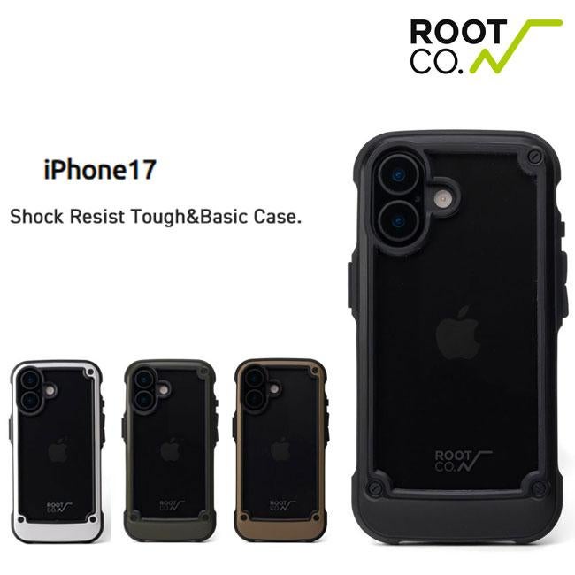ROOT CO. ルートコー iPhone17 ケース GRAVITY Shock Resist Tough