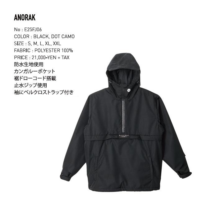 ELECTRIC　エレクトリック　ハーフジップ　アノラック　ジャケット　XL LURKING CLASS（ラーキングクラス） エレクトリック ジャケット