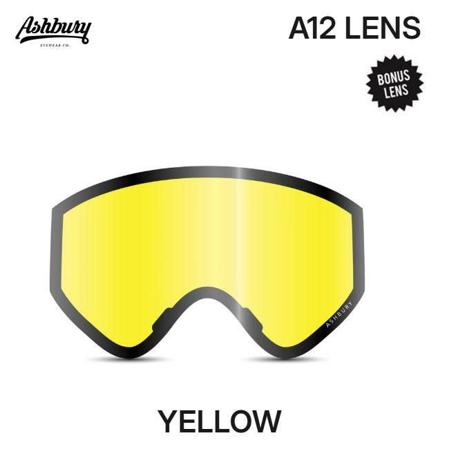 ASHBURY アシュベリー A12 LANCER ゴーグル 25-26 メンズ レディース