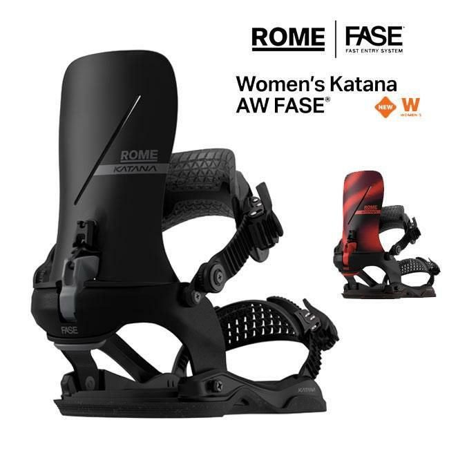 予約 ROME ビンディング BINDING Womens KATANA AW FASE 26-27