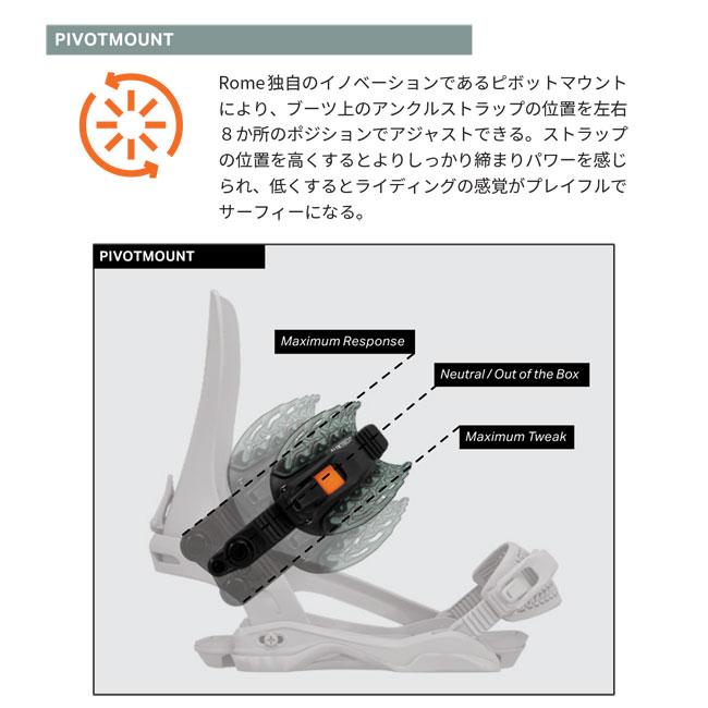 予約 ROME ビンディング BINDING Womens KATANA AW FASE 26-27