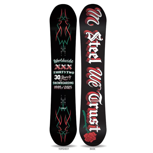 スノーボード thirtytwo32 GROOMER FT27.5cm 限定モデル サーティーツー THIRTYTWO T32M LTD メンズ 26-27