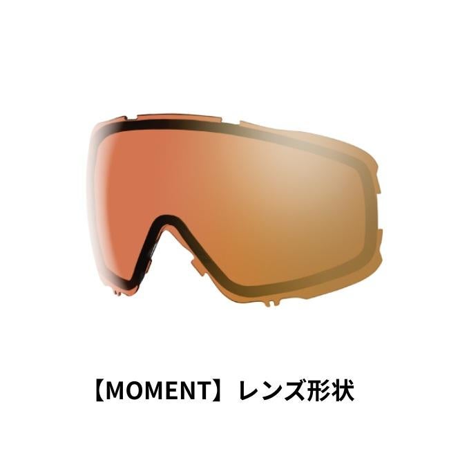 スペアーレンズ スミス SMITH LENS MOMENT モーメント Pro