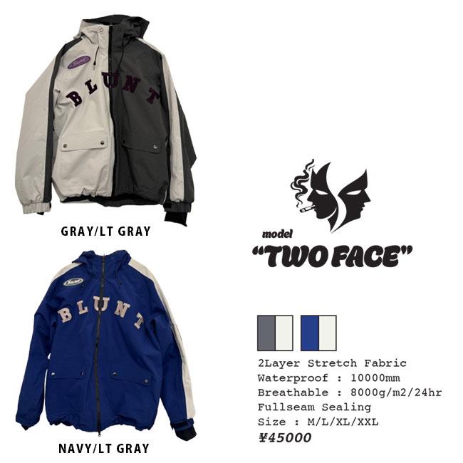 予約 BLUNT ブラント ツーフェイスジャケット TWO FACE JK メンズ 26
