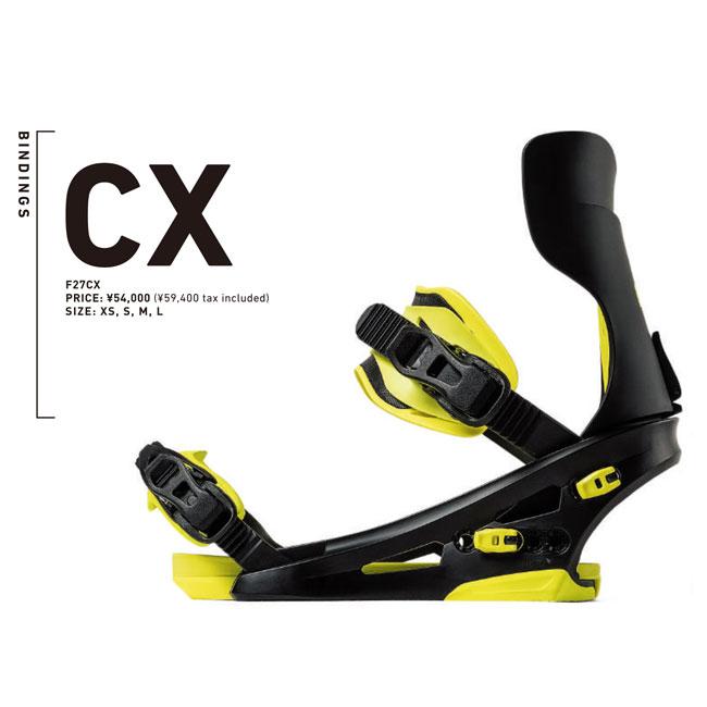 予約 フラックス FLUX CX メンズ 26-27 スノーボード バインディング