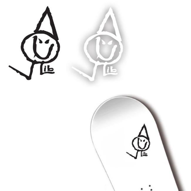 ステッカー LIBTECH / POLY DIE CUT STICKER (10x17cm) リブテック