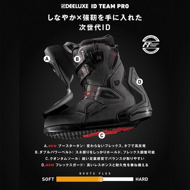 予約 ディーラックス DEELUXE ID TEAM PRO S3 メンズ レディース 26-27