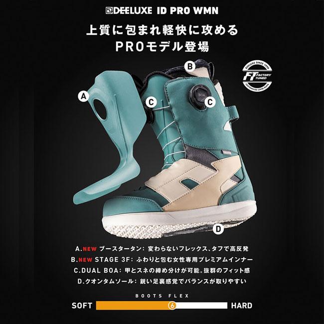 予約 ディーラックス DEELUXE ID PRO S3 BOA ダブルボア メンズ