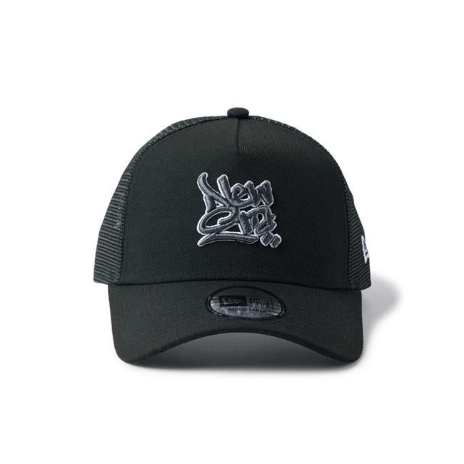 NEW ERA 9FORTY A-Frame トラッカー Wall Art キャップ Black 14744866