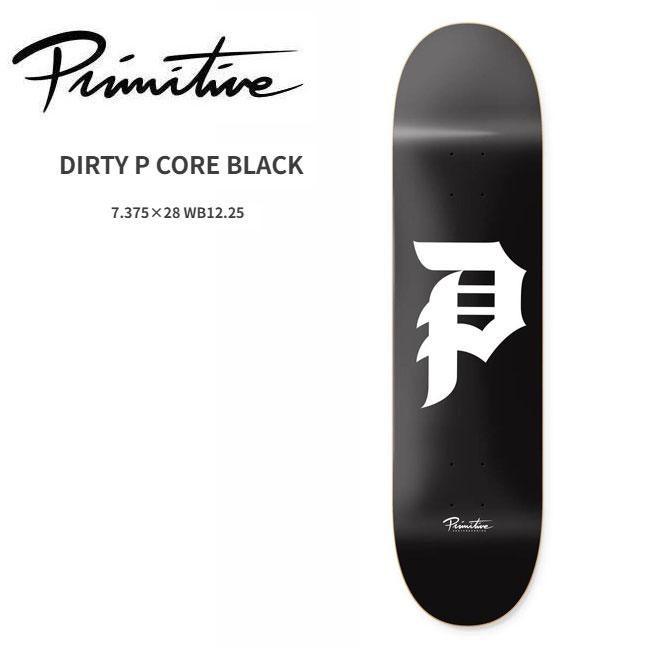 PRIMITIVE プリミティブ DIRTY P CORE BLACK 7.375×28 子供用 キッズ