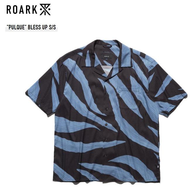 ROARK ロアーク PULQUE BLESS UP S/S メンズ 半袖シャツ 吸湿速乾