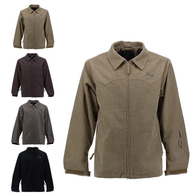 予約 VESP スノーボード ウェア ジャケット Corduroy Jacket VPMJ1083C