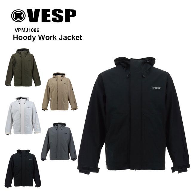 予約 VESP スノーボード ウェア ジャケット Hoody Work Jacket