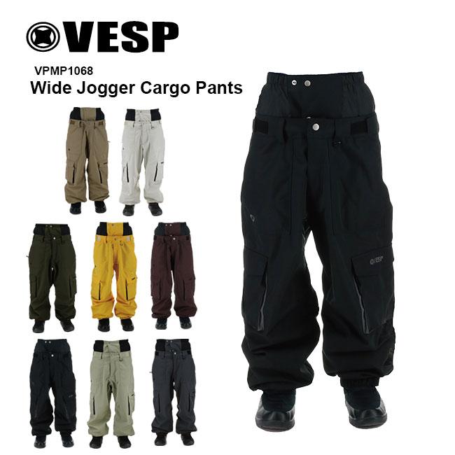 予約 VESP スノーボード ウェア パンツ Wide Jogger Cargo Pants