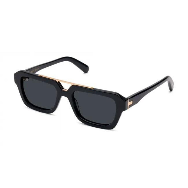 9FIVE サングラス VALLEY Black & 24k Gold メンズ レディース ナイン