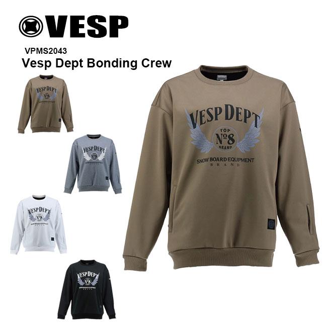 予約 VESP スノーボード ウェア クルーネック Vesp Dept Bonding Crew
