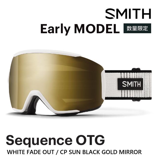 SMITH Sequence OTG 期間限定✨格安出品✨ SMITH ゴーグル SEQUENCE OTG White Fade Out 26-27 アーリー限定