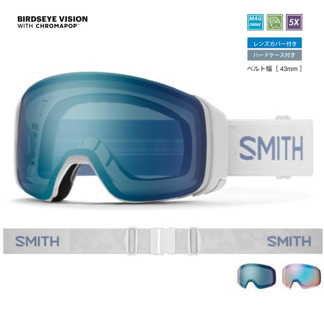 SMITH ゴーグル 4D MAG Mist CP EVERYDAY BLUE MIRROR 26-27 フォー