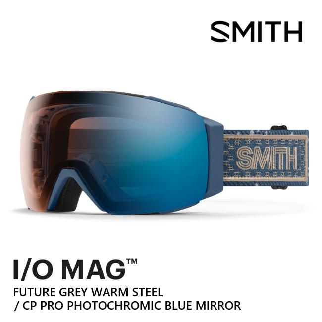 SMITH ゴーグル I/O MAG アイオーマグ Future Grey Warm Steel / CP